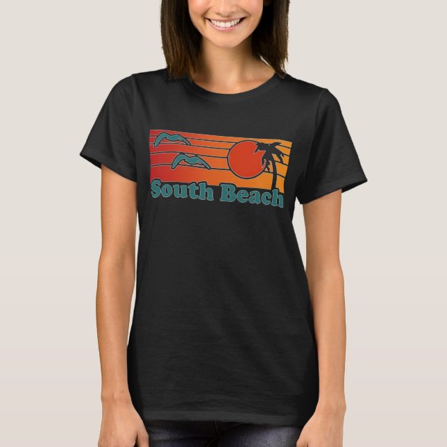 T-shirt Débardeur de Miami South Beach (Devant)