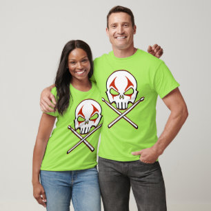 T-shirt Débardeur de roche et de rouleau Chemise en métal