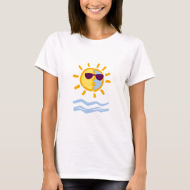 T-shirt Débardeur du lever du soleil d'été