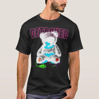 T-shirt Débardeur graphique Ours en peluche sombre Detachm
