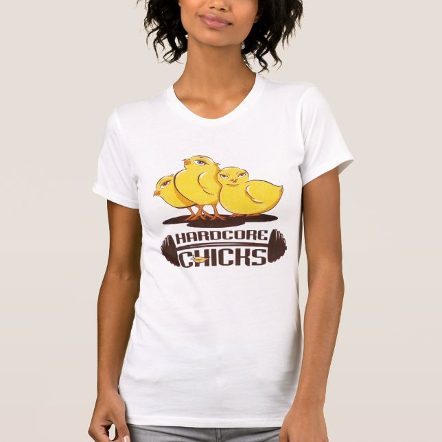 T-shirt débardeur inconditionnel de poussins (Devant)