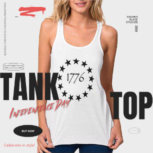 T-shirt débardeur Independence Day 1776