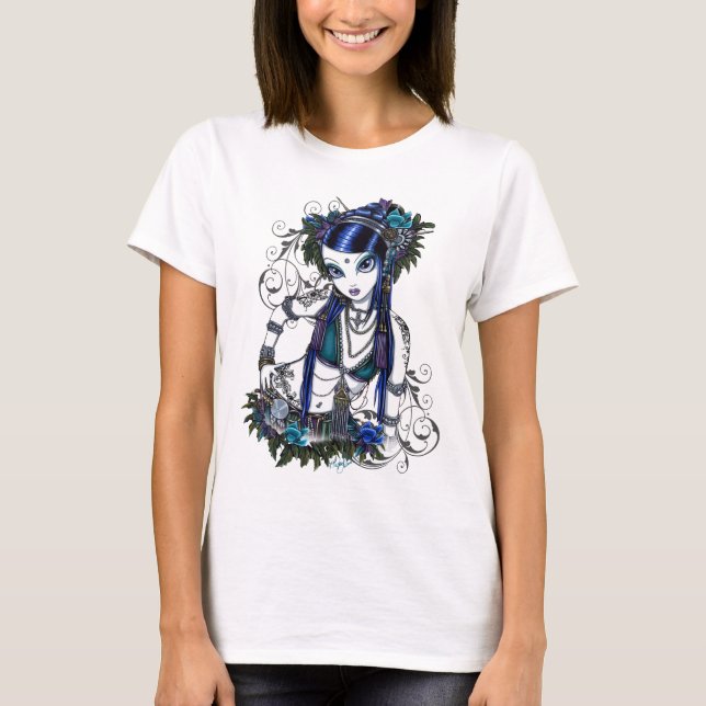 T-shirt Débardeur tribal de fée de danseuse du ventre de (Devant)