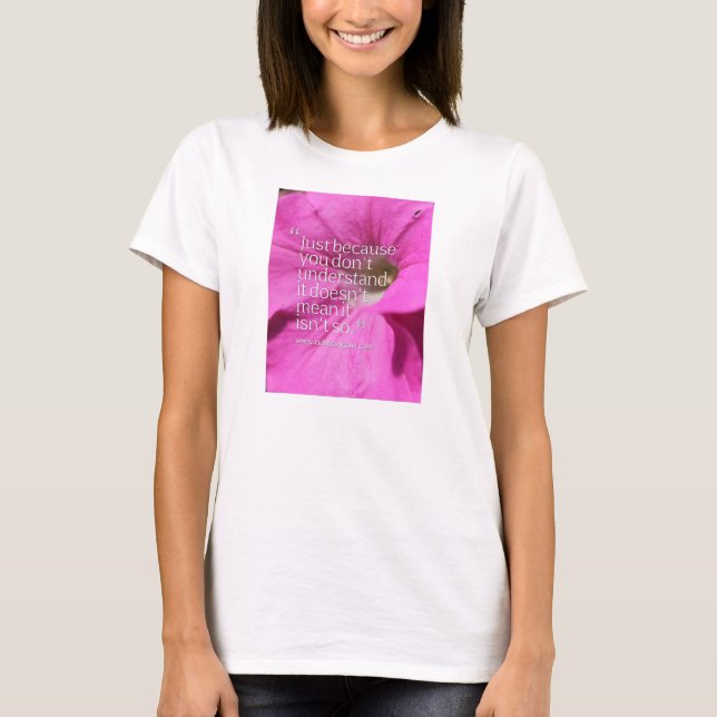 T-shirt Débarrassez le stigmate vers la maladie mentale.  (Devant)