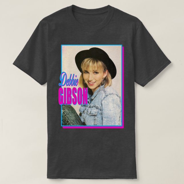 T-shirt Debbie Gibson (Design devant)