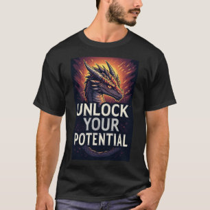 T-shirt Débloquez Votre Dragon de Potentiel