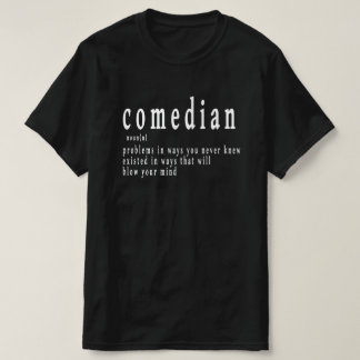 T-shirt Debout Comédien, collègue, profession, bande dessi
