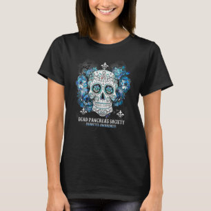 T-shirt Debout Pancreas Société Sensibilisation au diabète