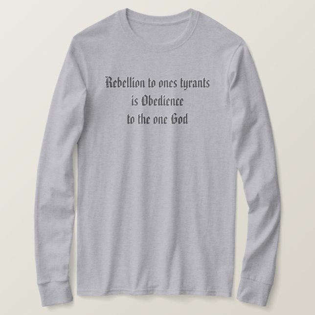 T-shirt Debout pour ton Sauveur (Design devant)