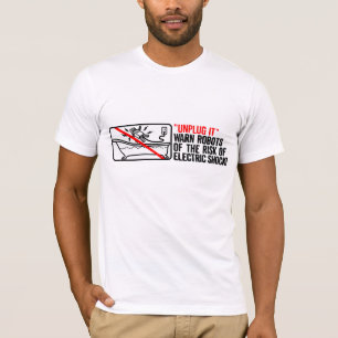 T-shirt "Débranchez-le "