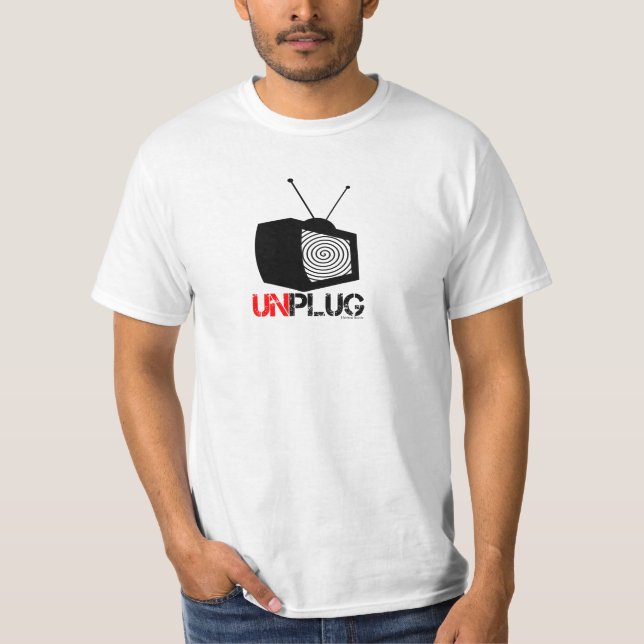 T-shirt Débranchez votre TV (Devant)