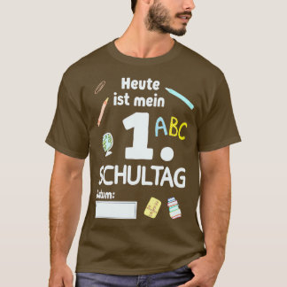T-shirt Début de l'inscription scolaire de l'enfant 9