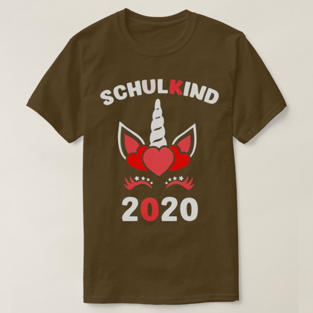 T-shirt Début de l'inscription scolaire des enfants 4 (Design devant)