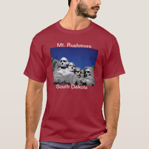 T-shirt d'écart-type de Mt Rushmore