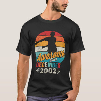 T-shirt Décembre 2002 Fête D'Anniversaire Présente Pour 17