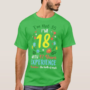 T-shirt Décembre Filles Fleur Tee 35 Ans Im Pas 35 B