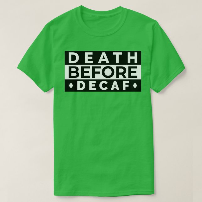 T-shirt Décès avant décembre 13 (Design devant)