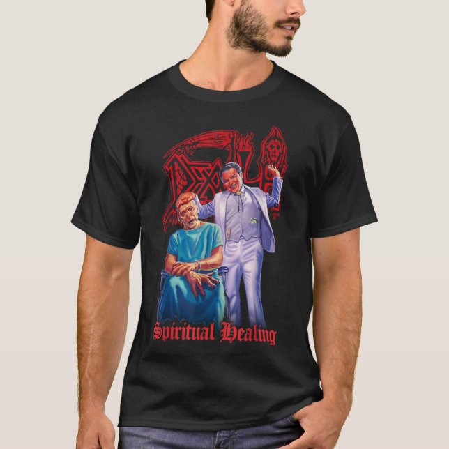T-shirt Décès de guérison spirituelle (Devant)