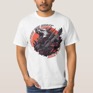 T-shirt Déchaînez la Bête : Rock ’n’ Rugissement