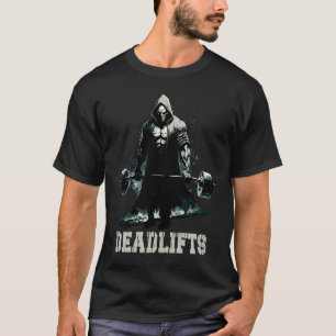 T-shirt Décharges Gym Leg Day Grim Reaper Décharge Wei