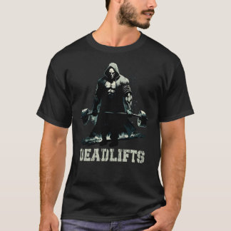 T-shirt Décharges Gym Leg Day Grim Reaper Weig Décharge