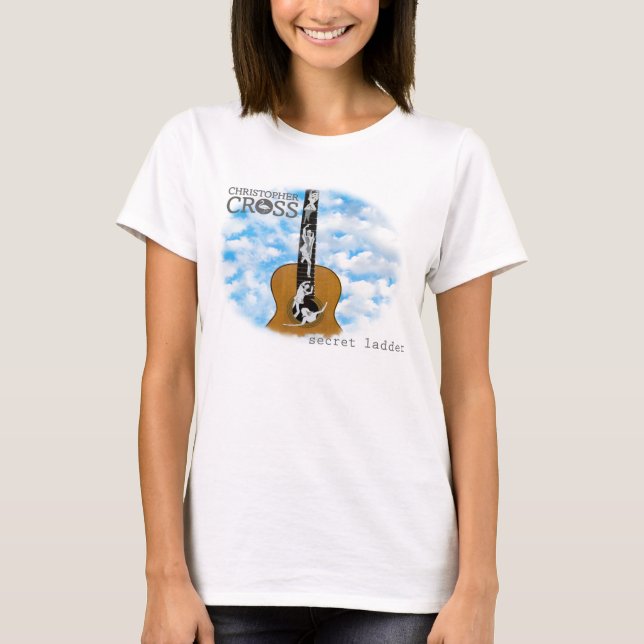 T-shirt "d'échelle secrète" de croix de (Devant)