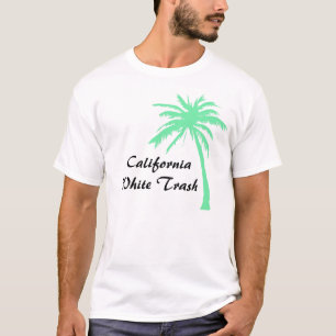 T-shirt Déchets blancs de la Californie