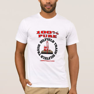 T-shirt Déchets purs de gisement de pétrole de 100%,