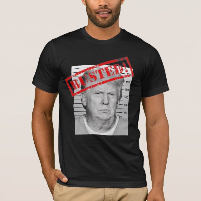 T-shirt déchu par Trump (noir) (Devant)