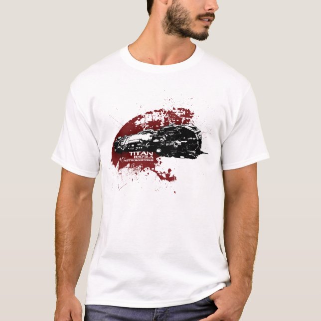 T-shirt d'éclaboussure de titan (Devant)