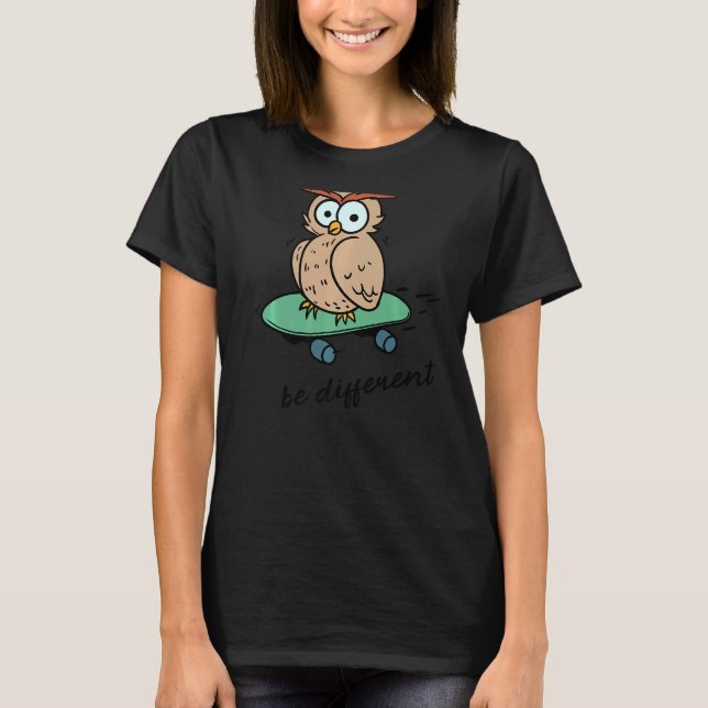 T-shirt Déclaration cool Awesome Différent Humour de refro (Devant)
