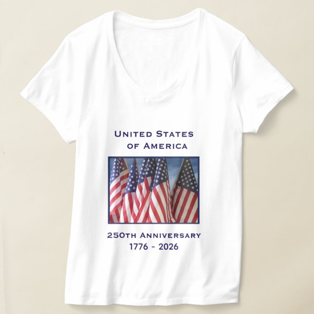 T-shirt Déclaration d'indépendance le retour 4 juillet 177 (Poser)
