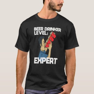 T-shirt Déclaration du Cool masculin Bière Boire de l'alco