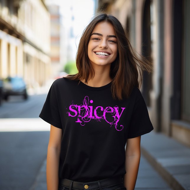 T-shirt Déclaration Épicée (Créateur téléchargé)