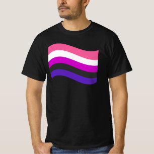 T-Shirt D'ÉCLAT D'ÉCLAT DE GENDERFLUID
