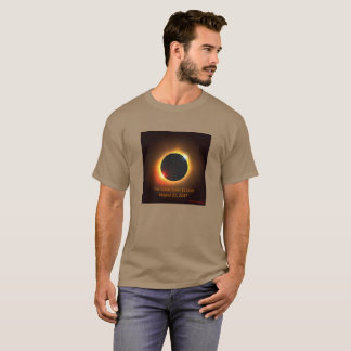 T-shirt d'éclipse solaire