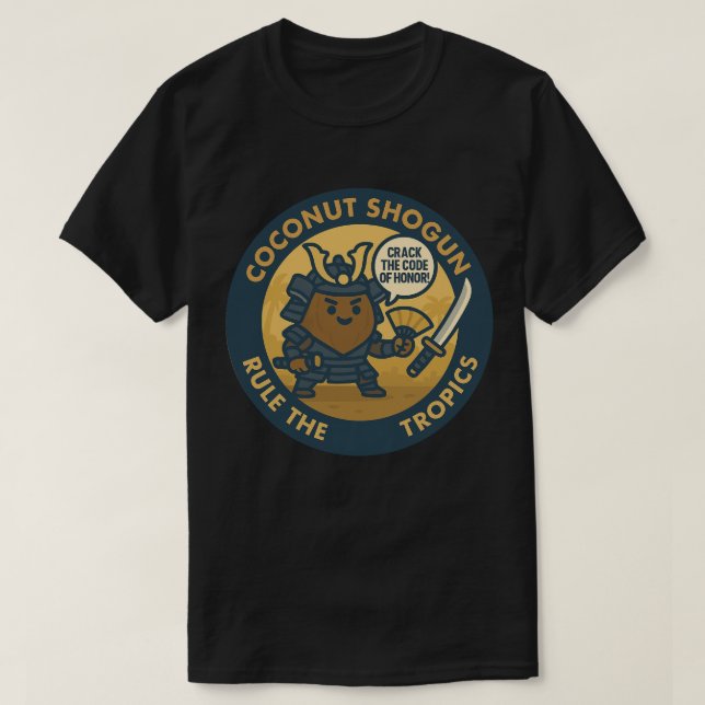 T-shirt Décodez le code d'honneur Samouraï Coco (Design devant)