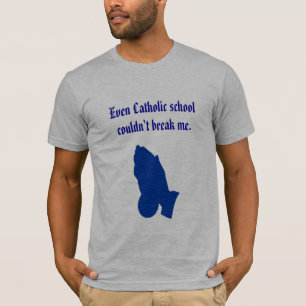 T-shirt d'école catholique