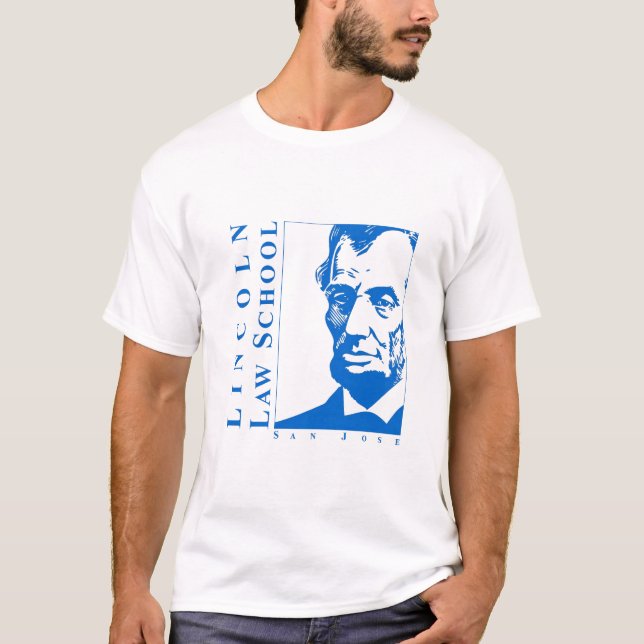 T-shirt d'école de droit de Lincoln (Devant)