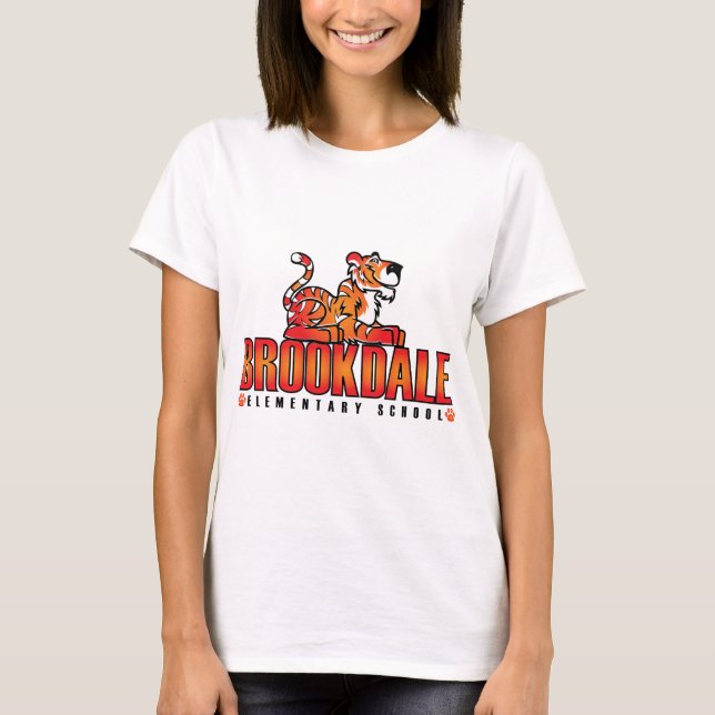 T-shirt d'école primaire de Brookdale (Devant)