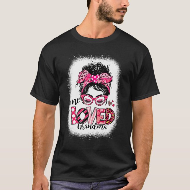 T-shirt Décoloré aimait les femmes aux cheveux bouffants e (Devant)