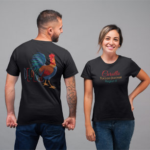 T-shirt Décolores Cursillo personnalisés avec diocèse et r