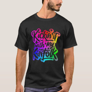 T-shirt Déconner avec mes parents drôle de famille Tee