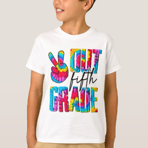 T-shirt Déconnexion 5e année Dernière journée école 5e ann