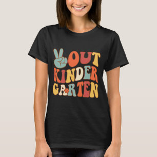 T-shirt Déconnexion jardin d'enfants Derniers jours école 