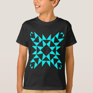 T-shirt Décor 01 - Cyan