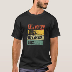 T-shirt Décor 10e Anniversaire 10 ans Magnifique depuis no