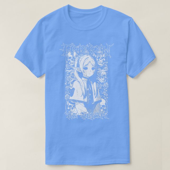 T-shirt Décor Design métallique Tapisserie Frieren (Design devant)