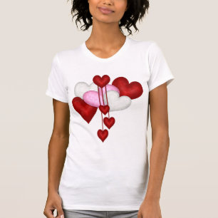 T-shirt Décor du coeur