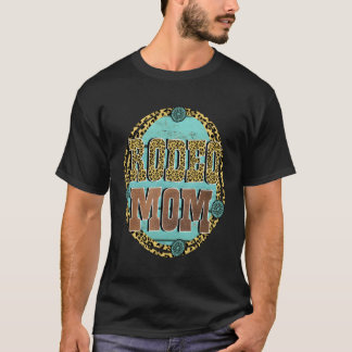 T-shirt Décor Rodéo Turquoise